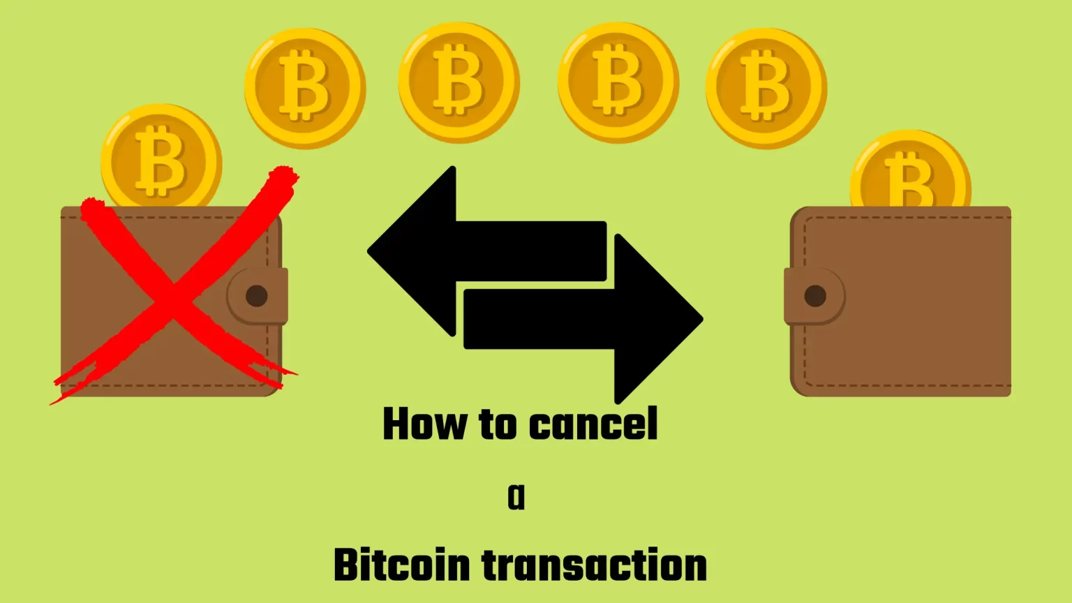 How to modify or Cancel Crypto Transaction? How to cancel a crypto transaction