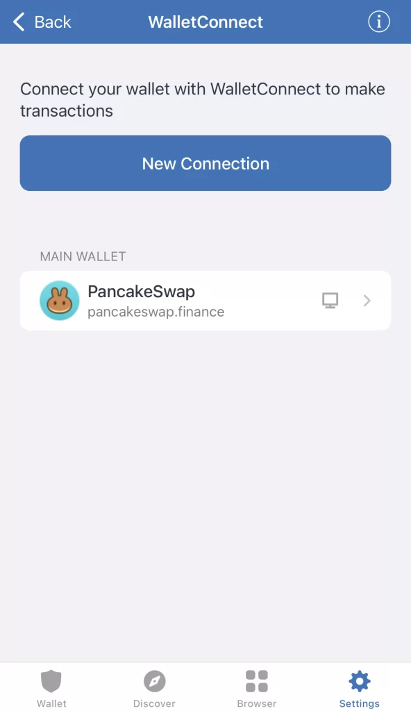 Your Trust Wallet is connected to computer