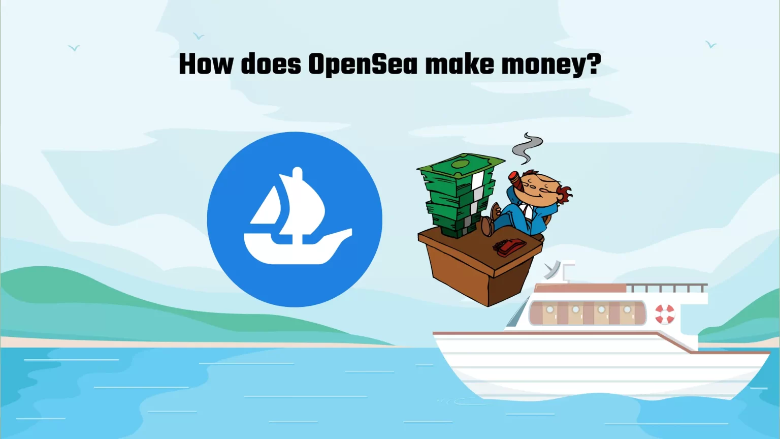 How does OpenSea make money