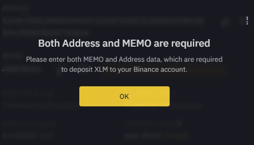 How to find Memo in Binance