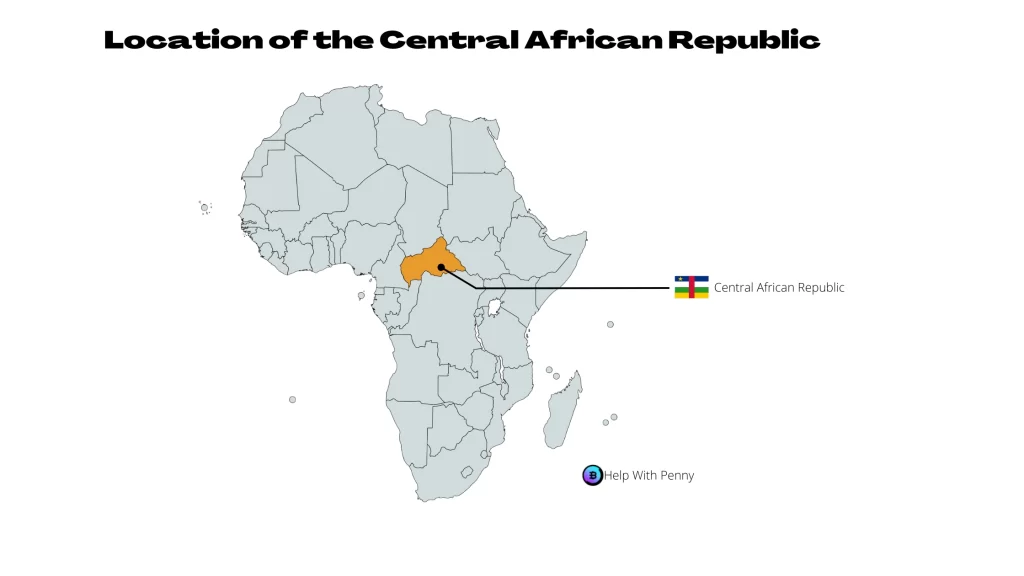 Where Central African Republic is located
